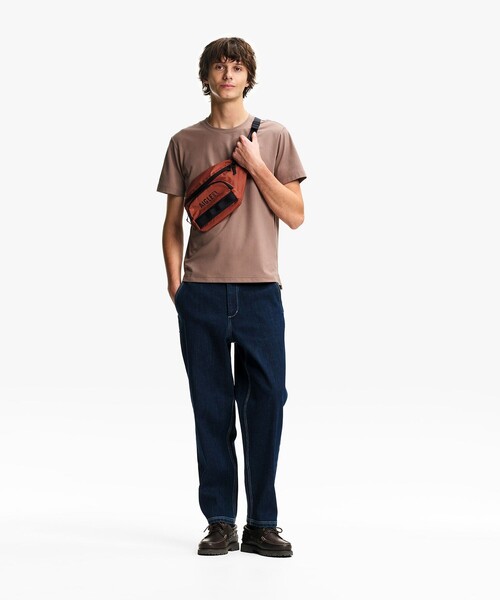 AIGLE(エーグル)の「UVカット プライムフレックス 半袖Tシャツ(Tシャツ/カットソー・メンズ・ブラック/ブラウン/ホワイト/パープル・L/M/XL/S)」の11枚目の写真