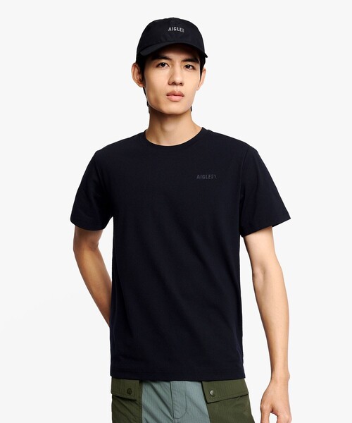AIGLE(エーグル)の「UVカット プライムフレックス 半袖Tシャツ(Tシャツ/カットソー・メンズ・ブラック/ブラウン/ホワイト/パープル・L/M/XL/S)」の20枚目の写真