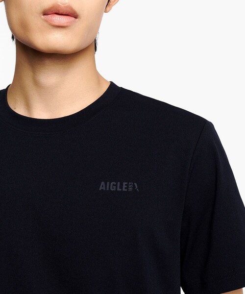 AIGLE(エーグル)の「UVカット プライムフレックス 半袖Tシャツ(Tシャツ/カットソー・メンズ・ブラック/ブラウン/ホワイト/パープル・L/M/XL/S)」の22枚目の写真