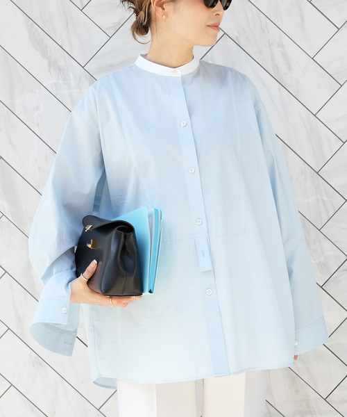 新品未使用　CELERI ブルーシャツ CELERI ブルーシャツ（シャツ/ブラウス）｜CELERI（セルリ）の
