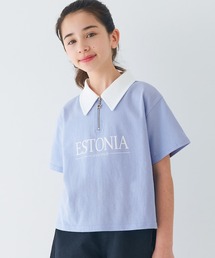 coca（coca）（コカ）の「キッズ　ハーフジップポロTシャツ（ポロシャツ）」