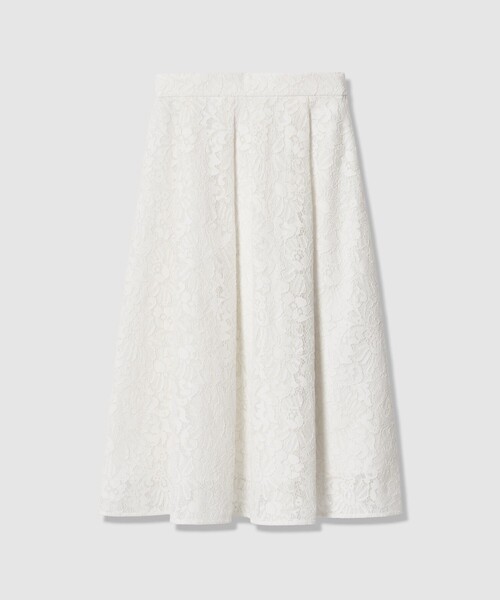ANAYI(アナイ)の「【セットアップ対応商品】メッシュレースタック スカート(スカート・レディース・オフホワイト/サックスブルー・38/36/34)」の13枚目の写真