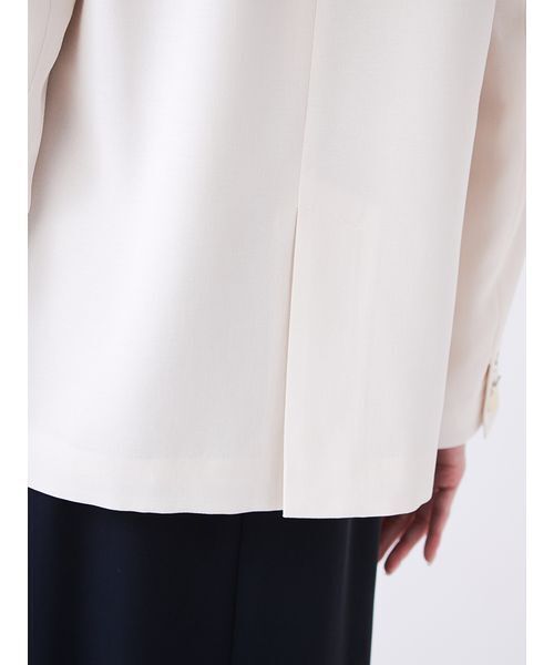 SNIDEL（スナイデル）の「【LUMISHADE】UVダブルジャケット（テーラードジャケット・レディース・アイボリー/ミント/ネイビー・0/1）」の11枚目の写真