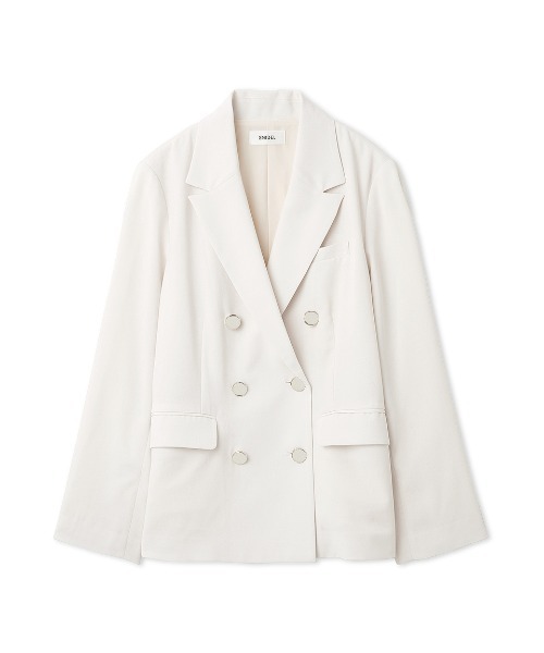 SNIDEL（スナイデル）の「【LUMISHADE】UVダブルジャケット（テーラードジャケット・レディース・アイボリー/ミント/ネイビー・0/1）」の18枚目の写真