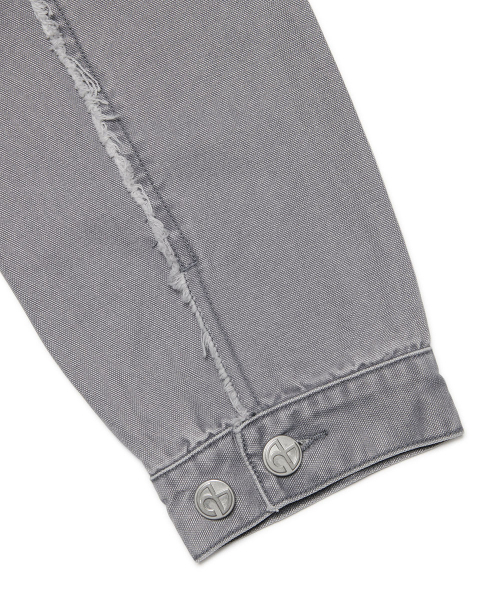 NOMANUAL(NOMANUAL)の「ROUGH CUT TRUCKER JACKET - WASHED GRAY(デニムジャケット・レディース・その他・MEDIUM/X-LARGE/LARGE)」の7枚目の写真