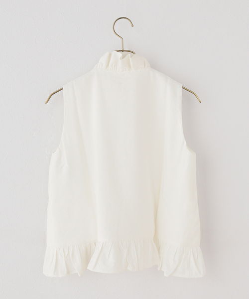 IENA(イエナ)の「MAISON GUILLEMETTE/メゾンギヨメット JOSEPH BLOUSE ブラウス(シャツ/ブラウス・レディース・アイボリー・FREE)」の2枚目の写真