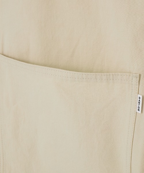 DANTON（ダントン）の「[DANTON/ダントン] カバーオール シャツジャケット（その他アウター・レディース・ライトベージュ/ネイビー/チャコールグレー・42/40）」の12枚目の写真