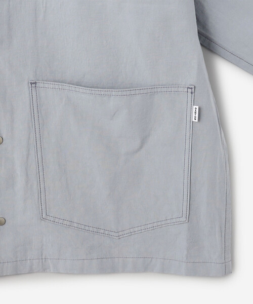 DANTON | コットンリネン カバーオールシャツ MEN（カバーオール