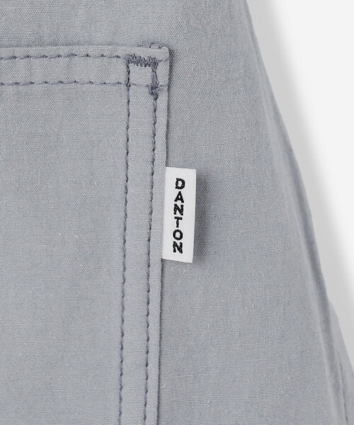 DANTON(ダントン)の「DANTON | コットンリネン カバーオールシャツ MEN(カバーオール・メンズ・ネイビー/サックスブルー/イエロー・42/40)」の10枚目の写真