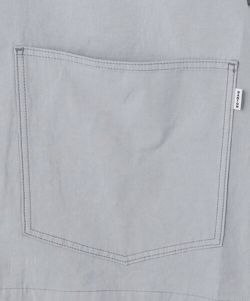 DANTON(ダントン)の「DANTON | コットンリネン カバーオールシャツ MEN(カバーオール・メンズ・ネイビー/サックスブルー/イエロー・42/40)」の11枚目の写真