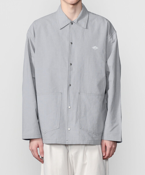 DANTON | コットンリネン カバーオールシャツ MEN（カバーオール