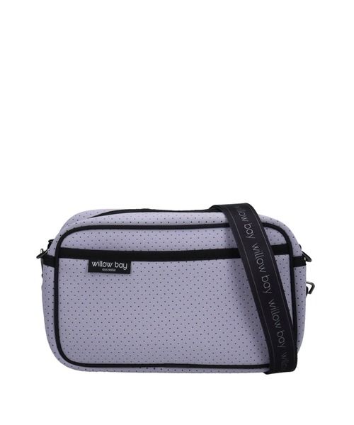 Willow Bay(ウィローベイ)の「【Willow Bay】ウィローベイ LARGE CROSSBODY BAG WITH ROPE ショルダーバッグ(ショルダーバッグ・レディース・ブラック系2/グレー/ブラック系1/ブラック系3/ブラウン/ライム/アクア/ピンク/ラベンダー・FREE)」の8枚目の写真