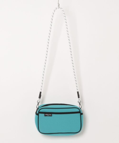 Willow Bay(ウィローベイ)の「【Willow Bay】ウィローベイ LARGE CROSSBODY BAG WITH ROPE ショルダーバッグ(ショルダーバッグ・レディース・ブラック系2/グレー/ブラック系1/ブラック系3/ブラウン/ライム/アクア/ピンク/ラベンダー・FREE)」の16枚目の写真