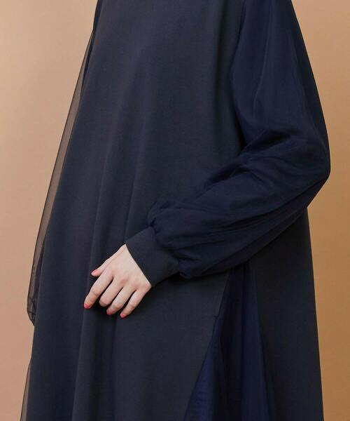 FRAPBOIS(フラボア)の「チュルーカ ワンピース(ワンピース・レディース・ネイビー/ブラック・1)」の6枚目の写真