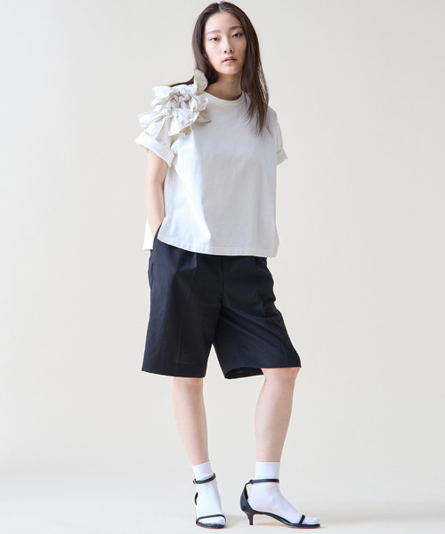 Tiara（ティアラ）の「バミューダパンツ（その他パンツ・レディース・ベージュ・2）」の14枚目の写真