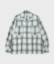 SHIRTER（シャーター）の「FLUID CHECK BOXY SHIRT (GREEN)（シャツ/ブラウス）」
