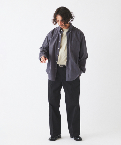 BROOKS BROTHERS（ブルックスブラザーズ）の「Brooks Brothers / ブルックスブラザーズ 別注 ガーメントダイ BDシャツ（シャツ/ブラウス・メンズ・ブルー系その他/ベージュ/ブラック系その他・LARGE/MEDIUM）」の14枚目の写真