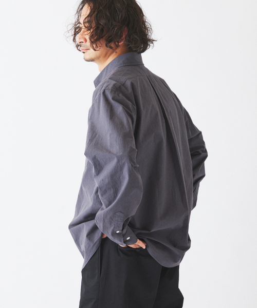 BROOKS BROTHERS（ブルックスブラザーズ）の「Brooks Brothers / ブルックスブラザーズ 別注 ガーメントダイ BDシャツ（シャツ/ブラウス・メンズ・ブルー系その他/ベージュ/ブラック系その他・LARGE/MEDIUM）」の16枚目の写真