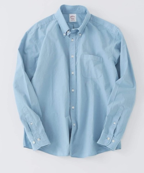 BROOKS BROTHERS(ブルックスブラザーズ)の「Brooks Brothers / ブルックスブラザーズ 別注 ガーメントダイ BDシャツ(シャツ/ブラウス・メンズ・ブルー系その他/ベージュ/ブラック系その他・LARGE/MEDIUM)」の3枚目の写真