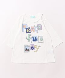 HAKKA KIDS | プリント7分袖Tシャツ(Tシャツ/カットソー)