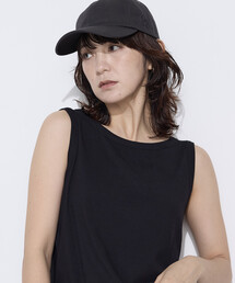 COMME CA Wardrobe（コムサワードローブ）の「綿キュプラベアテレコ リブタンクトップ（タンクトップ）」