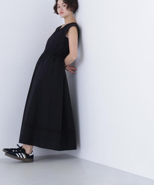 N.（N. Natural Beauty Basic）（エヌエヌナチュラルビューティーベーシック）の「ピンタックレースワンピース（ワンピース・レディース・ブラック/オフホワイト/レッド・FREE）」の3枚目の写真