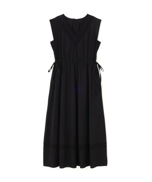 N.（N. Natural Beauty Basic）（エヌエヌナチュラルビューティーベーシック）の「ピンタックレースワンピース（ワンピース・レディース・ブラック/オフホワイト/レッド・FREE）」の4枚目の写真