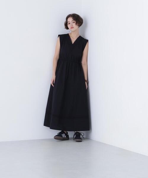 N.（N. Natural Beauty Basic）（エヌエヌナチュラルビューティーベーシック）の「ピンタックレースワンピース（ワンピース・レディース・ブラック/オフホワイト/レッド・FREE）」の10枚目の写真