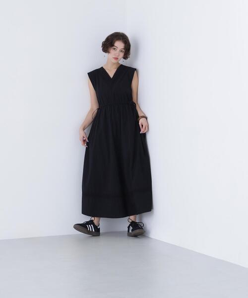 N.（N. Natural Beauty Basic）（エヌエヌナチュラルビューティーベーシック）の「ピンタックレースワンピース（ワンピース・レディース・ブラック/オフホワイト/レッド・FREE）」の11枚目の写真