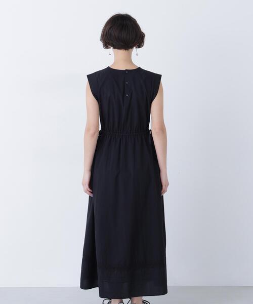 N.（N. Natural Beauty Basic）（エヌエヌナチュラルビューティーベーシック）の「ピンタックレースワンピース（ワンピース・レディース・ブラック/オフホワイト/レッド・FREE）」の14枚目の写真
