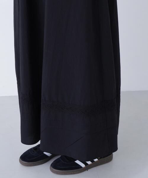 N.（N. Natural Beauty Basic）（エヌエヌナチュラルビューティーベーシック）の「ピンタックレースワンピース（ワンピース・レディース・ブラック/オフホワイト/レッド・FREE）」の21枚目の写真