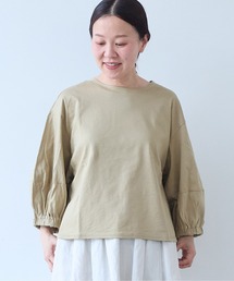 yuni | high count/C baloon sleeves プルオーバー(Tシャツ/カットソー)