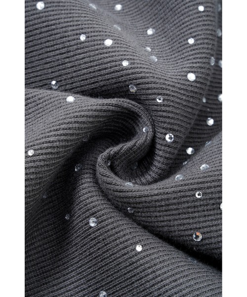 SupBaby by SUPPLIER（サプベイビーバイサプライヤー）の「ジップフーディ｜Sparkle Rhinestone Zip Hoodie｜SupBaby by SUPPLIER（パーカー・レディース・ホワイト/スミクロ・ONE SIZE）」の12枚目の写真