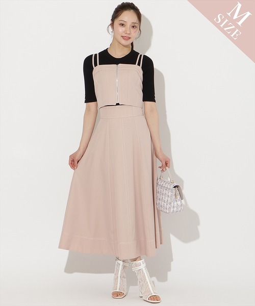 WILLSELECTION（ウィルセレクション）の「【DENIM SETUP series】ライトデニムフレアスカート（デニムスカート・レディース・ブラック/ミント/ネイビー/ピンク・SMALL/MEDIUM）」の9枚目の写真