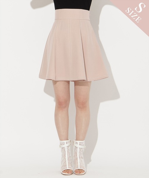 WILLSELECTION（ウィルセレクション）の「【DENIM SETUP series】ライトデニムフレアスカート（デニムスカート・レディース・ブラック/ミント/ネイビー/ピンク・SMALL/MEDIUM）」の6枚目の写真