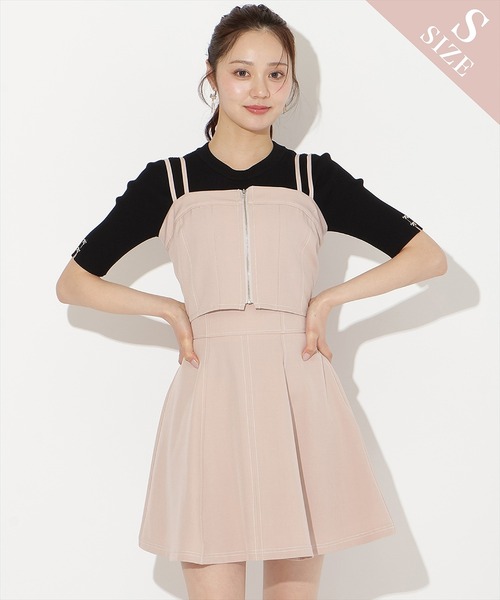 WILLSELECTION（ウィルセレクション）の「【DENIM SETUP series】ライトデニムフレアスカート（デニムスカート・レディース・ブラック/ミント/ネイビー/ピンク・SMALL/MEDIUM）」の5枚目の写真