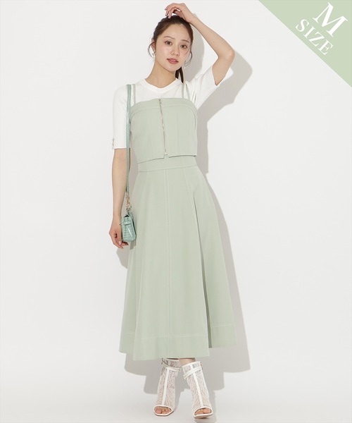 WILLSELECTION（ウィルセレクション）の「【DENIM SETUP series】ライトデニムフレアスカート（デニムスカート・レディース・ブラック/ミント/ネイビー/ピンク・SMALL/MEDIUM）」の14枚目の写真