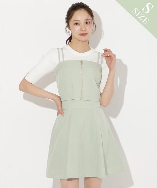 WILLSELECTION（ウィルセレクション）の「【DENIM SETUP series】ライトデニムフレアスカート（デニムスカート・レディース・ブラック/ミント/ネイビー/ピンク・SMALL/MEDIUM）」の19枚目の写真