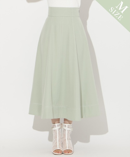 WILLSELECTION（ウィルセレクション）の「【DENIM SETUP series】ライトデニムフレアスカート（デニムスカート・レディース・ブラック/ミント/ネイビー/ピンク・SMALL/MEDIUM）」の15枚目の写真