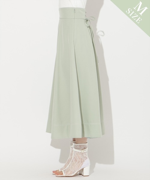 WILLSELECTION（ウィルセレクション）の「【DENIM SETUP series】ライトデニムフレアスカート（デニムスカート・レディース・ブラック/ミント/ネイビー/ピンク・SMALL/MEDIUM）」の16枚目の写真