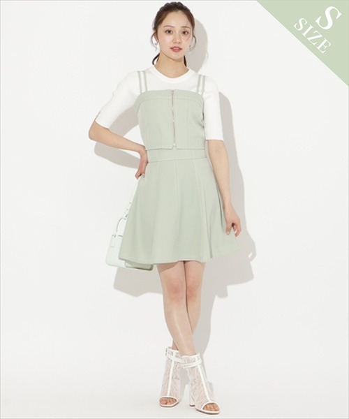 WILLSELECTION（ウィルセレクション）の「【DENIM SETUP series】ライトデニムフレアスカート（デニムスカート・レディース・ブラック/ミント/ネイビー/ピンク・SMALL/MEDIUM）」の22枚目の写真