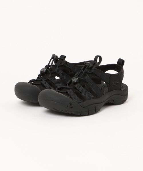 KEEN(キーン)の「【KEEN】キーン NEWPORT H2(ニューポート エイチツー)1025028/1027353(サンダル・レディース・ブラック×ブラック/ベージュ・24.0cm/23.5cm/25.0cm/24.5cm/23.0cm/25.5cm)」の1枚目の写真