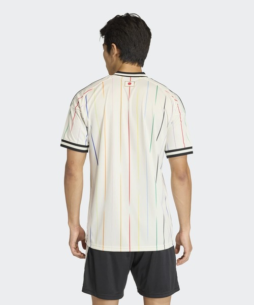 adidas（アディダス）の「サッカー日本代表 2026 アウェイ レプリカ ユニフォーム / ジャージ / アディダス adidas（Tシャツ/カットソー・メンズ・ホワイト・LARGE/X-LARGE/XX-LARGE/XXX-LARGE/SMALL/X-SMALL/MEDIUM/4XL）」の12枚目の写真