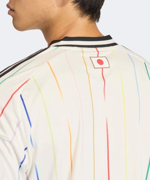 adidas（アディダス）の「サッカー日本代表 2026 アウェイ レプリカ ユニフォーム / ジャージ / アディダス adidas（Tシャツ/カットソー・メンズ・ホワイト・LARGE/X-LARGE/XX-LARGE/XXX-LARGE/SMALL/X-SMALL/MEDIUM/4XL）」の14枚目の写真