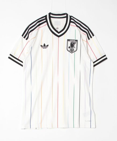 adidas（アディダス）の「サッカー日本代表 2026 アウェイ レプリカ ユニフォーム / ジャージ / アディダス adidas（Tシャツ/カットソー・メンズ・ホワイト・LARGE/X-LARGE/XX-LARGE/XXX-LARGE/SMALL/X-SMALL/MEDIUM/4XL）」の16枚目の写真