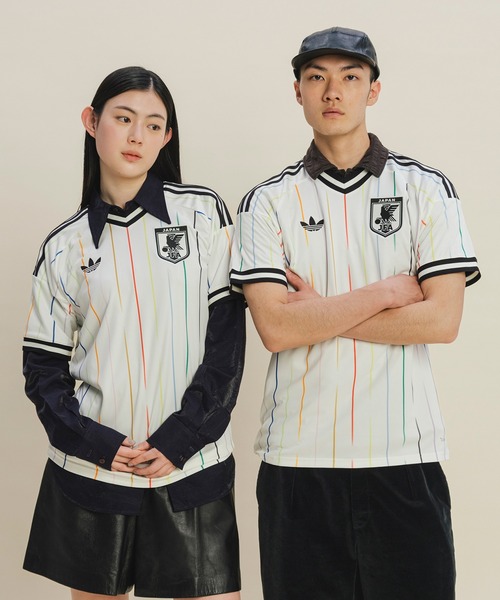 adidas（アディダス）の「サッカー日本代表 2026 アウェイ レプリカ ユニフォーム / ジャージ / アディダス adidas（Tシャツ/カットソー・メンズ・ホワイト・LARGE/X-LARGE/XX-LARGE/XXX-LARGE/SMALL/X-SMALL/MEDIUM/4XL）」の6枚目の写真