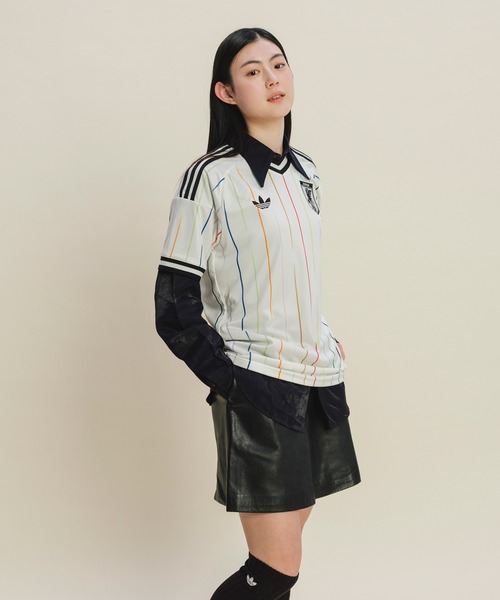 adidas（アディダス）の「サッカー日本代表 2026 アウェイ レプリカ ユニフォーム / ジャージ / アディダス adidas（Tシャツ/カットソー・メンズ・ホワイト・LARGE/X-LARGE/XX-LARGE/XXX-LARGE/SMALL/X-SMALL/MEDIUM/4XL）」の8枚目の写真