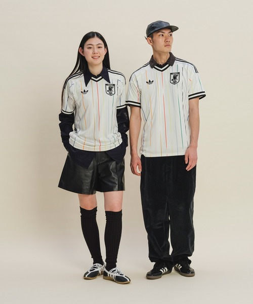 adidas（アディダス）の「サッカー日本代表 2026 アウェイ レプリカ ユニフォーム / ジャージ / アディダス adidas（Tシャツ/カットソー・メンズ・ホワイト・LARGE/X-LARGE/XX-LARGE/XXX-LARGE/SMALL/X-SMALL/MEDIUM/4XL）」の7枚目の写真