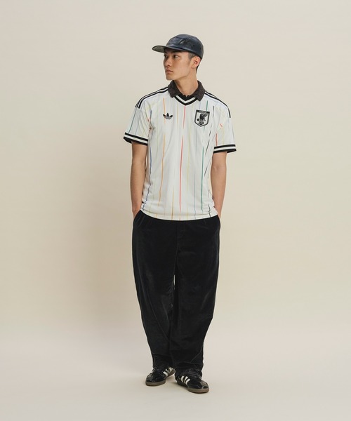 adidas（アディダス）の「サッカー日本代表 2026 アウェイ レプリカ ユニフォーム / ジャージ / アディダス adidas（Tシャツ/カットソー・メンズ・ホワイト・LARGE/X-LARGE/XX-LARGE/XXX-LARGE/SMALL/X-SMALL/MEDIUM/4XL）」の10枚目の写真