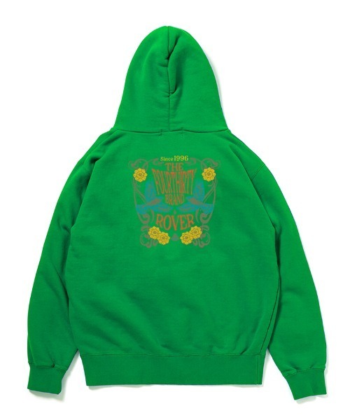 430（フォーサーティ）の「mpa4086- FLOWER MOVEMENT Z-U PARKA ジップパーカー(26-121)（パーカー・メンズ・グレー/サックスブルー/ブラック/グリーン/ホワイト/ネイビー・3/2/1/0）」の4枚目の写真